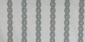 Conceptualizer Embroidered Scalloped Cornice Valance