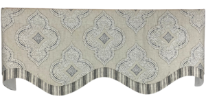 Alexandria Layered Scallop Valance
