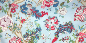 Fanciful Floral Fabric (click for colors)