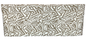 Kuba Tailored Cornice Valance (click for colors)