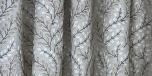 Brooklyn Emb Fabric Oatmeal 20