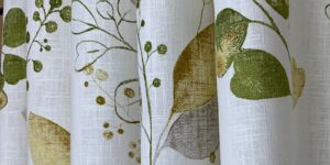 Ruscus Toile Branches Fabric