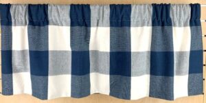 Big Check Tailored Cornice Valances (click for colors)