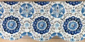 Soumak Scallop Cornice Valance (click for colors)