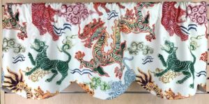 Himalaya Scallop Cornice Valance