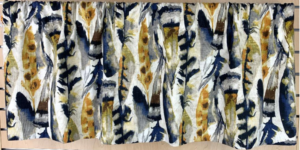 Plume Tailored Cornice Valance