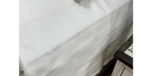 Basketry Coverlet Throw Antique White (click for sizes)