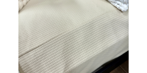 Basketry Coverlet Throw Color: Linen (click for sizes)