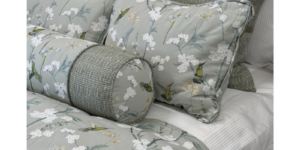 Hummingbird/Mont Bolster Pillow Jade