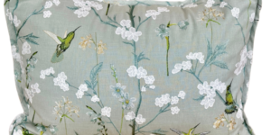 Hummingbird Sham Jade (click for sizes)