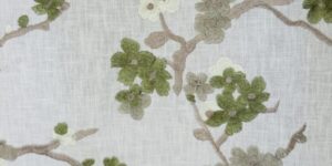Daisy Chain Embroidered Fabric